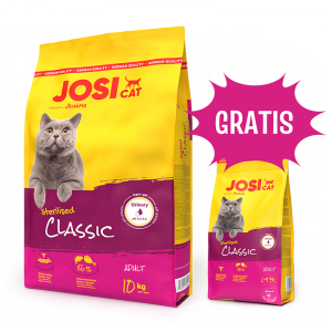 Josera Zestaw Josicat Sterilised Classic 10kg + 1,9kg gratis