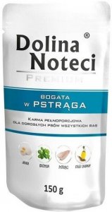 Dolina Noteci pstrąg doypak dla psa 150g