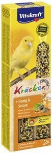 Vitakraft 4359 Kracker 2+1 kolby dla kanarka miód