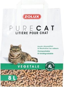 Zolux Żwirek PURECAT roślinny naturalny 30L