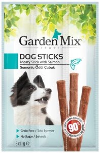 Garden Mix kabanosy dla psa łosoś 3x11g 