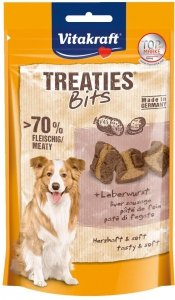 Vitakraft Treaties Bits przysmak dla psa z wątróbką 120g