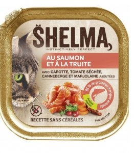 Shelma szalka dla kota łosoś pstrąg 100g