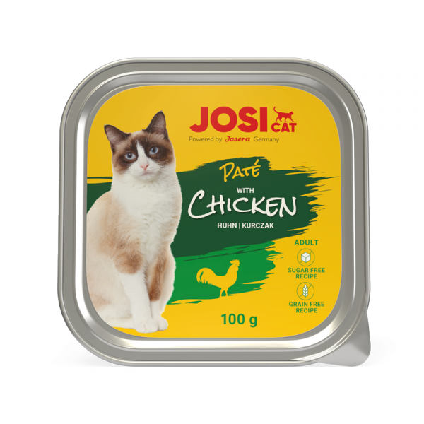 JosiCat szalka Pate z kurczakiem 100g