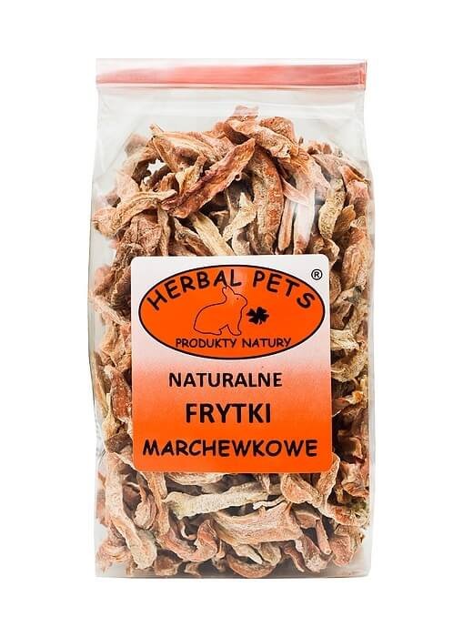 Herbal Pets Naturalne Frytki Marchewkowe 100g