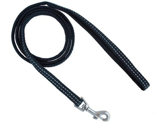 Zolux Cushion smycz czarna 15mm/1,2