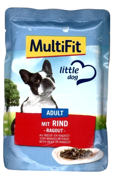 MultiFit Saszetka 100g z wołowiną dla psa
