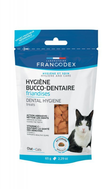 Francodex przysmak na higiene jamy kot 65g