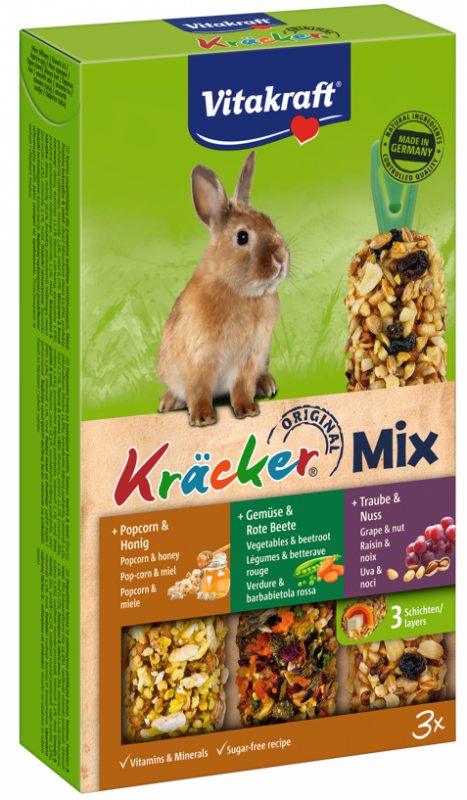 Vitakraft Kracker 3szt dla królika multi