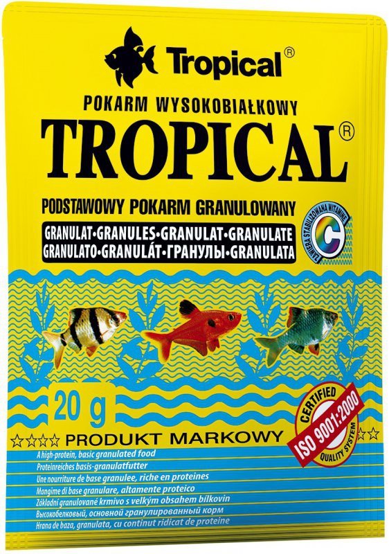 Tropical Tropical Granulat 20g - torebki