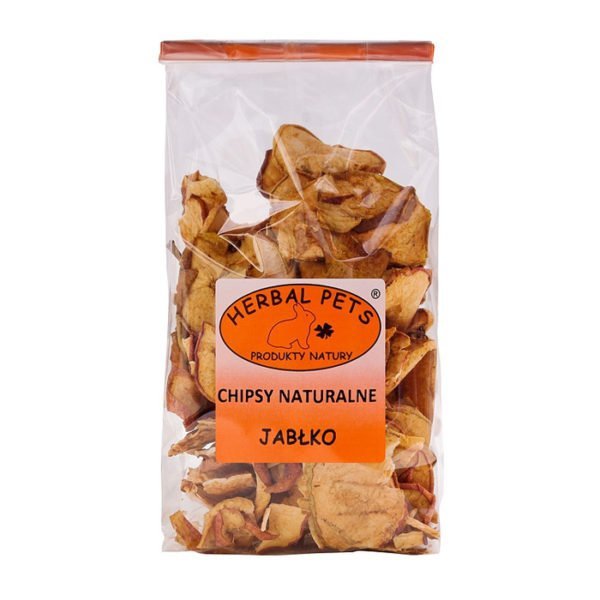 Herbal Pets Chipsy Natural - Jabłko 100g