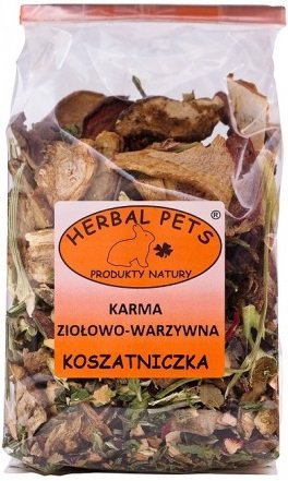 Herbal Pets Karma ziołowo-warzywna dla koszatniczki 150g