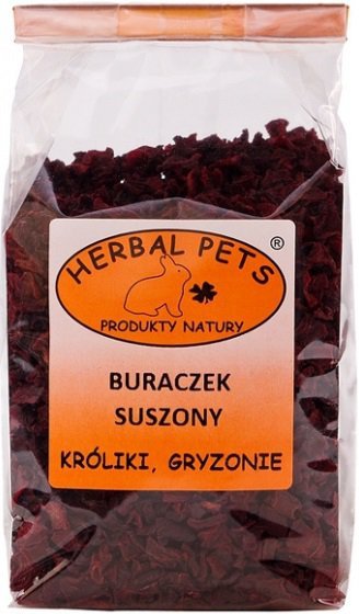 Herbal Pets Buraczek Suszony dla gryzoni i królików 125g