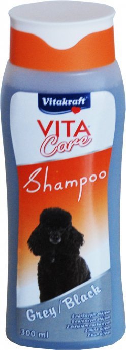 Vitakraft Szampon dla ciemnych psów 300ml z olejkiem norkowym