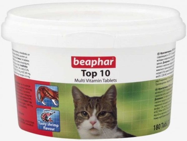 Beaphar Top 10 Katze 180tabl. - multiwita
