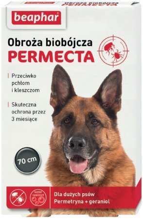 Beaphar Permecta obroża dla dużych psów