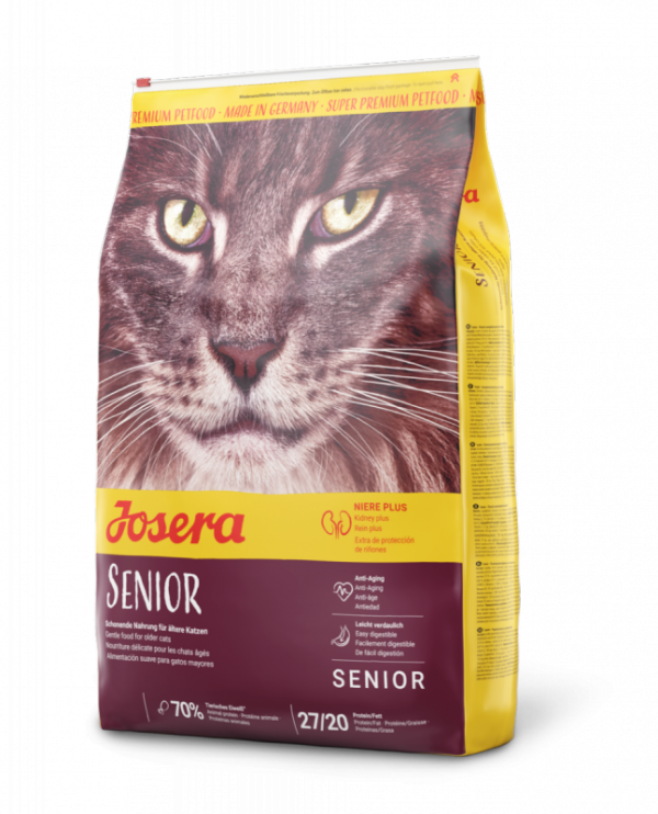 JOSERA Carismo Senior 10kg + 6x Abart puszka dla kota 415g z królikiem