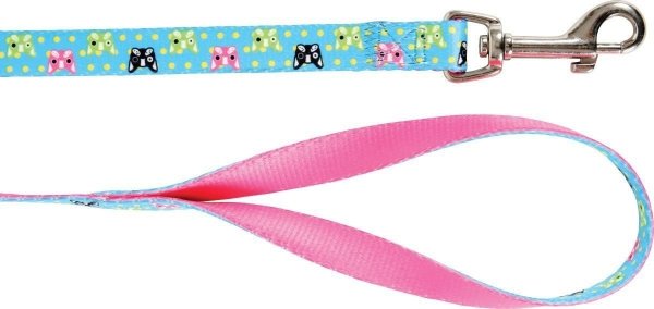 Zolux Smycz CANDY 1,20m / 10mm turkusowa