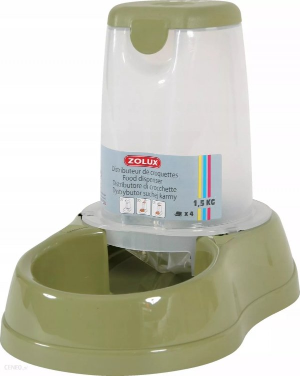 Dystrybutor pokarmu BREAK 6,5L -jasnozielony