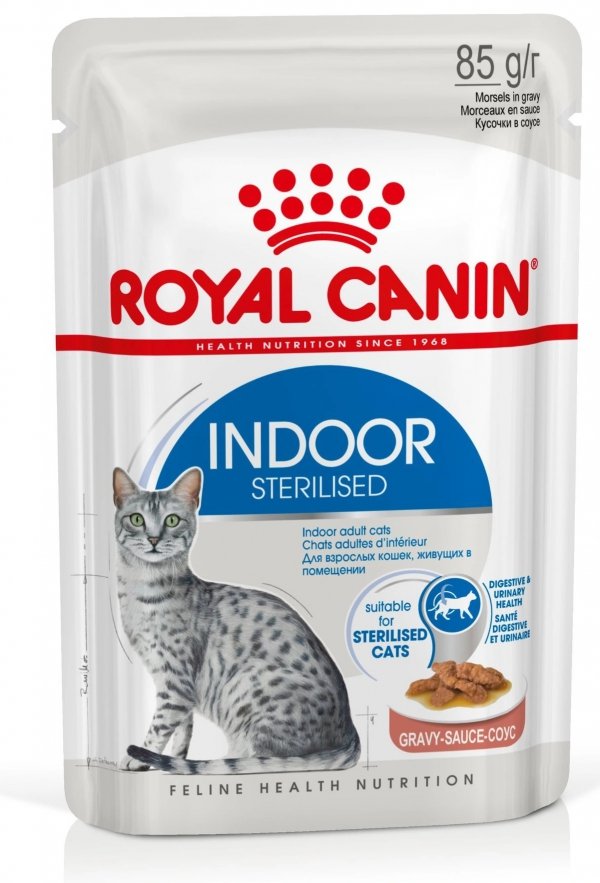 Royal Canin Cat Indoor saszetka w sosie 85g 
