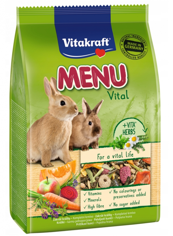 Vitakraft Menu Vital pokarm dla królika 500g