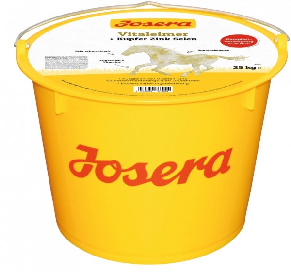 JOSERA Mineraleimer 25kg lizawka pastwiskowa