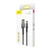 BASEUS kabel USB Cafule do iPhone Lightning 8-pin 1,5A 2 metry szaro-czarny CALKLF-HG1 CALKLF-HG1
