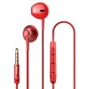 BASEUS zestaw słuchawkowy / słuchawki Encok Wire H06 czerwony NGH06-09