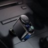 BASEUS Transmiter FM Bluetooth MP3 Locomotive z ładowarką samochodową 2 x USB 3,4A CCALL-RH01 czarny