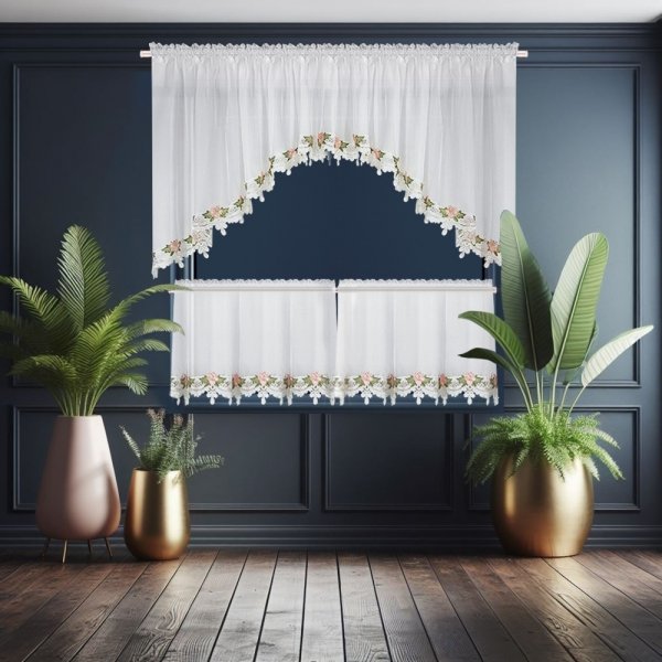 firana z zazdrostkami