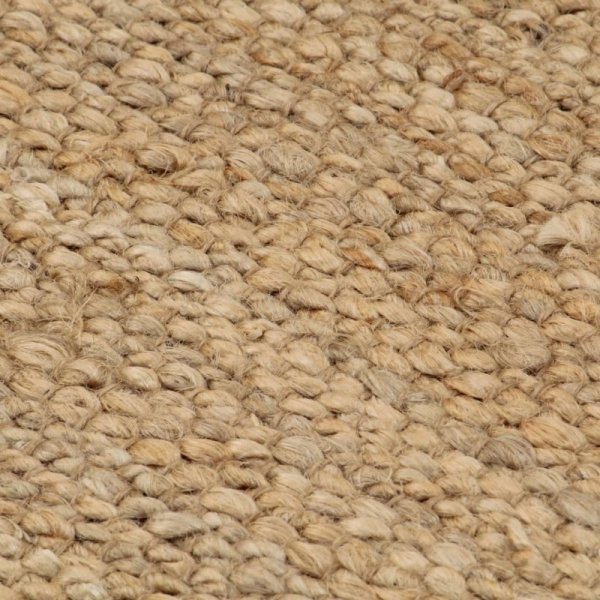 Ręcznie tkany dywan jutowy, 120 x 180 cm, naturalny