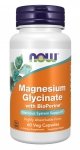 NOW FOODS Magnesium Glycinate with BioPerine - Glicynian Magnezu z Bioperyną (60 kaps.)