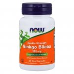NOW FOODS Ginkgo Biloba standaryzowany ekstrakt 50:1 - Miłorząb Japoński (50 kaps.)