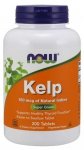 NOW FOODS Kelp (naturalny Jod) - Morszczyn Pęcherzykowaty (200 tabl.)