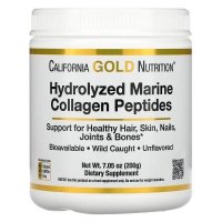 California Gold Nutrition Hydrolyzed Marine Collagen Peptides 200g 