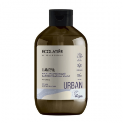 Odbudowujący szampon do włosów zniszczonych - Argan i biały jaśmin, 600 ml