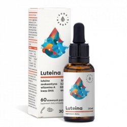 AURA HERBALS Luteina + Witamina A + DHA + Zeaksantyna (30 ml)