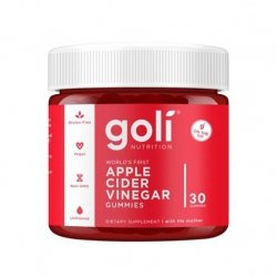 GOLI NUTRITION Apple Cider Vinegar Gummies - Ocet jabłkowy (30 żelek)