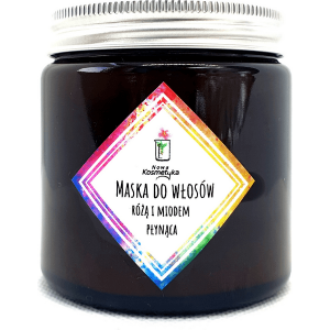 Maska do włosów różą i miodem płynąca, 120 ml