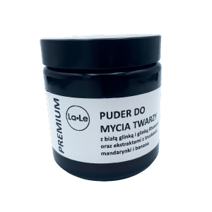 Puder do mycia twarzy na bazie glinek i naturalnych ekstraktów, 120 ml