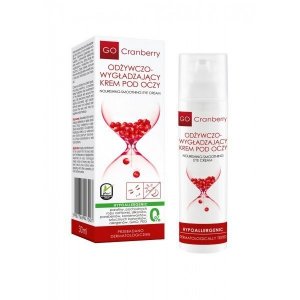 Odżywczo-wygładzający krem pod oczy z żurawiną, 30 ml