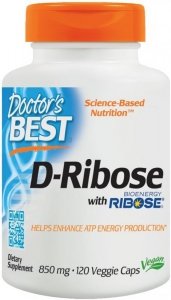 DOCTOR'S BEST D-Ribose - D-Ryboza 850 mg (120 kaps.)