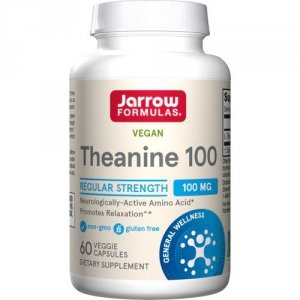 JARROW FORMULAS L-Teanina 100 mg (60 kaps.)