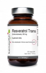 KENAY Zmikronizowany Resveratrol 100 mg (60 kaps.)