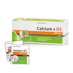 KRAUTERHAUS SANCT BERNHARD Wapń z D3 - Calcium + D3 (60 szt.)