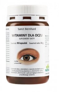 KRAUTERHAUS SANCT BERNHARD Witaminy dla oczu (90 kaps.)