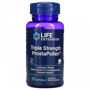 LIFE EXTENSION Triple Strength ProstaPollen (30 kaps.)