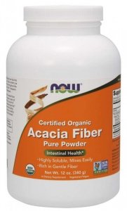 NOW FOODS  EKO Acacia Fiber - Błonnik Akacjowy (340 g)