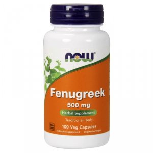 NOW FOODS Fenugreek - Kozieradka 500 mg (100 kaps.)
