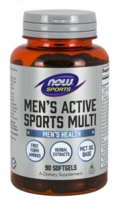 NOW FOODS Men's Active Sports Multi (90 kaps.)